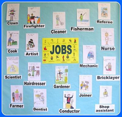 JOBS AND WORK VOCABULARY